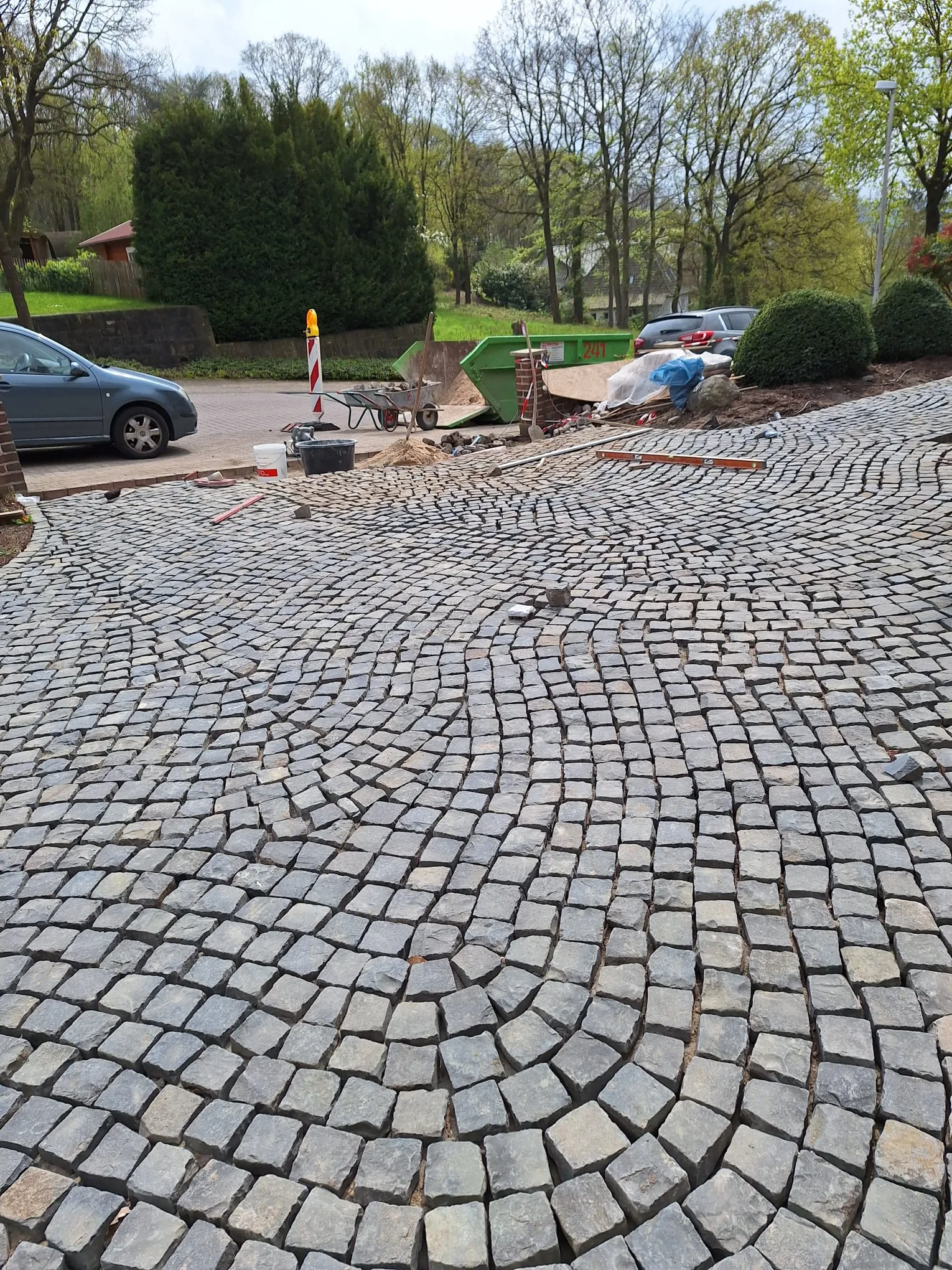 Terrasse pflastern